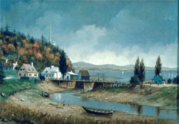 Cap-Rouge, Quebec par Henry Richard S. Bunnett, 1886